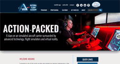 Desktop Screenshot of nationalflightacademy.com